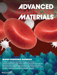 Advanced Healthcare Materials Journal Cover image